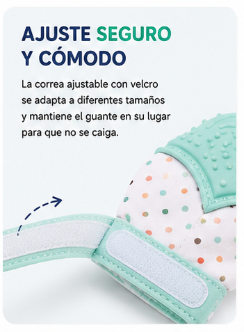 Guante Mordedor Dentición Para Bebes