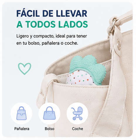Guante Mordedor Dentición Para Bebes